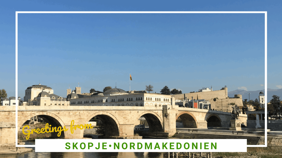 Tag på ferie i Skopje, Nordmakedonien - SidderUnderEnPalme