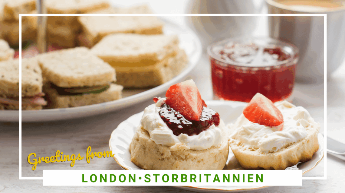 De bedste steder i London til Afternoon Tea - SidderUnderEnPalme