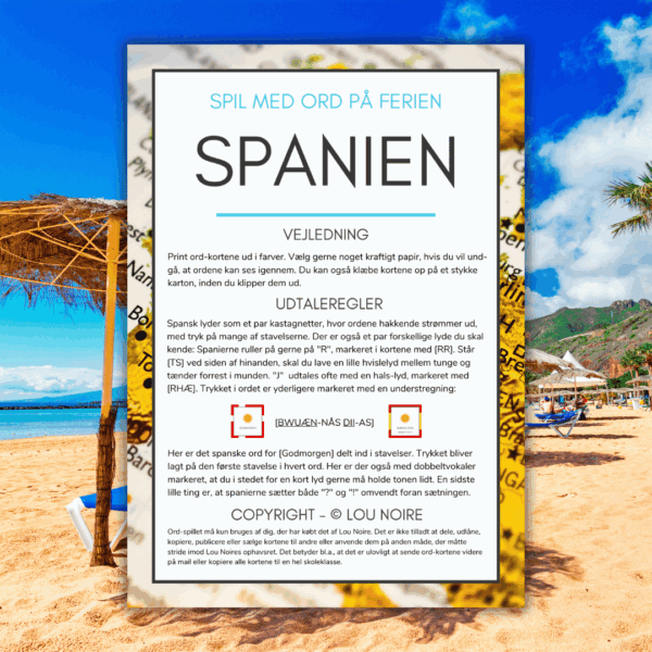 Laer-spansk-Spil-med-ord-paa-ferien-Spanien-Lou-Noire