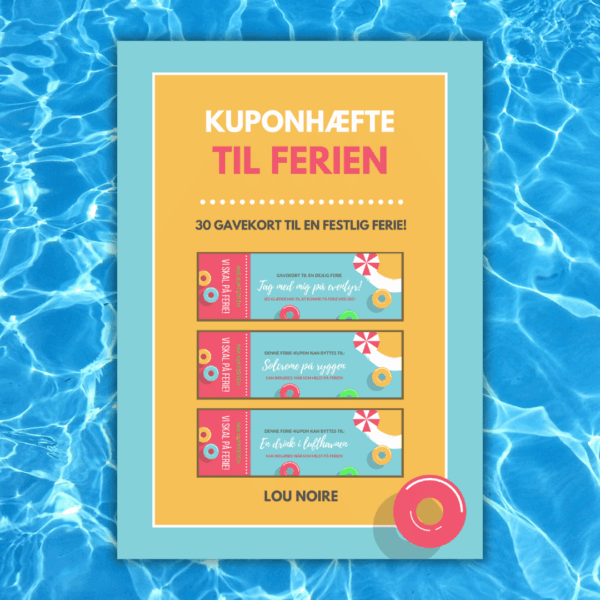 Lou Noire - Cover - Kuponhæfte til ferien