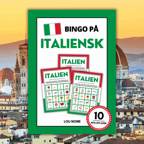 Cover - Bingo på italiensk - Lou Noire