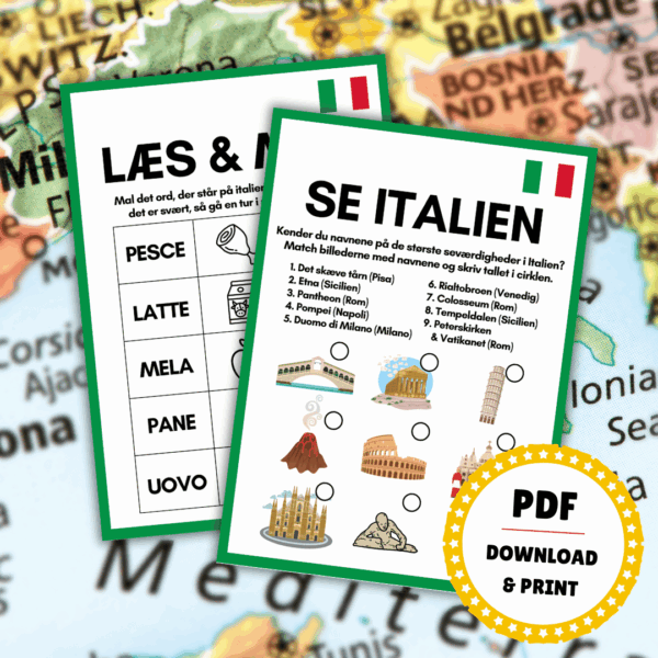 Lær italiensk - Rejs og Lær - Italien - Lou Noire Lær italiensk - Rejs og Lær - Italien - Lou Noire