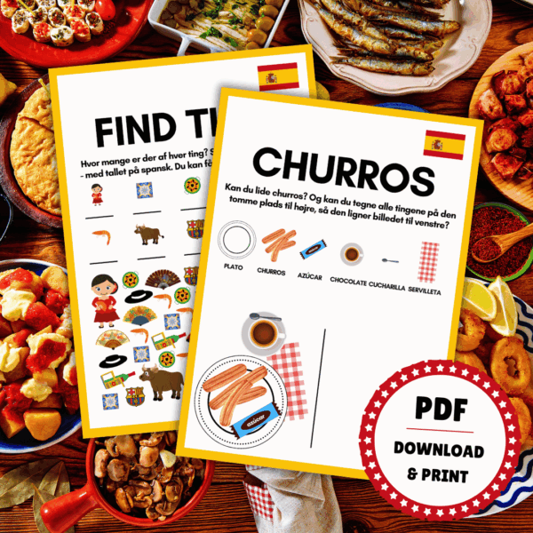 Rejs & Lær - Spanien - Lou Noire - Churros Rejs & Lær - Spanien - Lou Noire - Churros