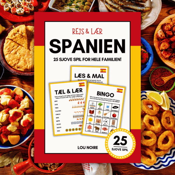 Rejs & Lær - Spanien - Lou Noire - Cover Rejs & Lær - Spanien - Lou Noire - Cover