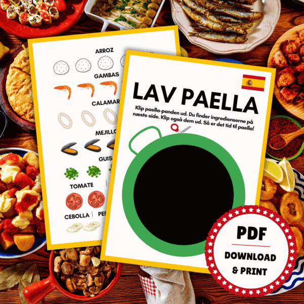 Rejs & Lær - Spanien - Lou Noire - Leg med mad Rejs & Lær - Spanien - Lou Noire - Leg med mad