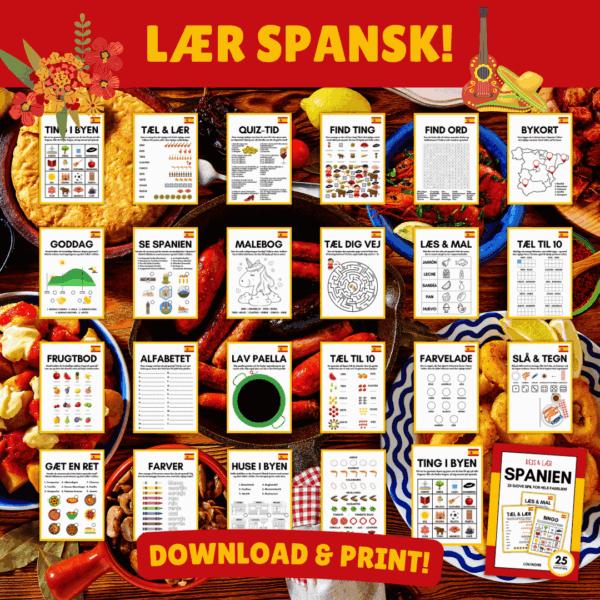 Rejs & Lær - Spanien Lou Noire - Print selv Rejs & Lær - Spanien Lou Noire - Print selv