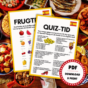 Rejs & Lær - Spanien - Lou Noire - Quiz om Spanien