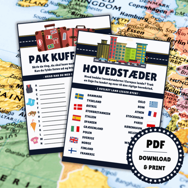 Road trip - 7 sjove spil til bilturen - Lou Noire Road trip - 7 sjove spil til bilturen - Lou Noire