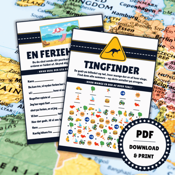 Spil til ferie - 7 sjove spil til bilturen - Lou Noire Spil til ferie - 7 sjove spil til bilturen - Lou Noire