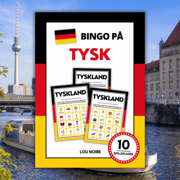Bingo på tysk - Lou Noire - Cover Bingo på tysk - Lou Noire - Cover
