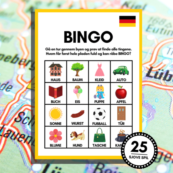 Rejs og Lær - Tyskland - Lou Noire - Rejsespil bingo Rejs og Lær - Tyskland - Lou Noire - Rejsespil bingo