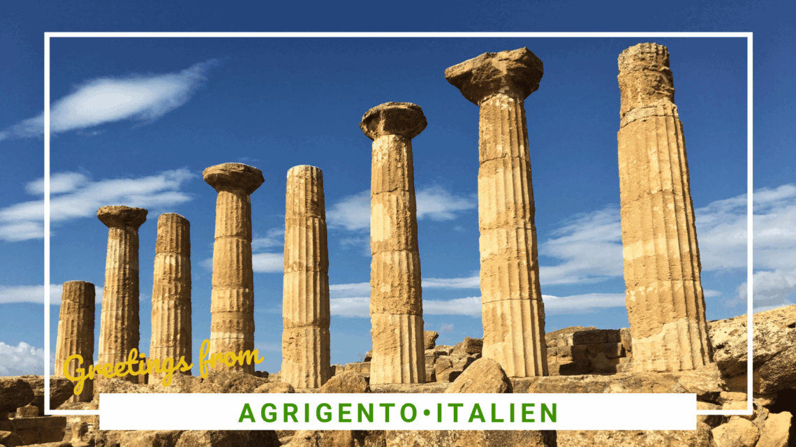 Agrigento - tips til Tempeldalen, restauranter og badestrande - SidderUnderEnPalme