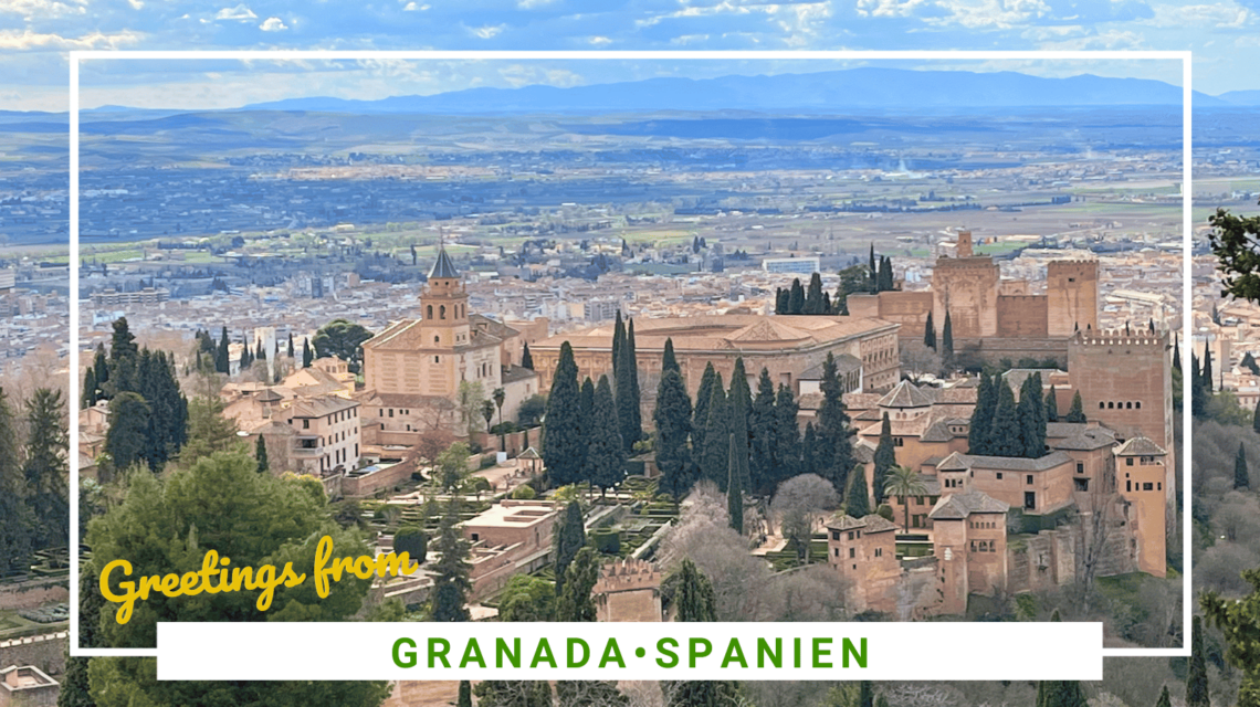 Besøg Alhambra i Granada - SidderUnderEnPalme