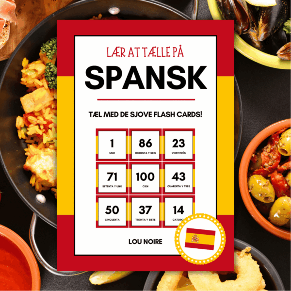 Lær at tælle på spansk - Lou Noire - Cover