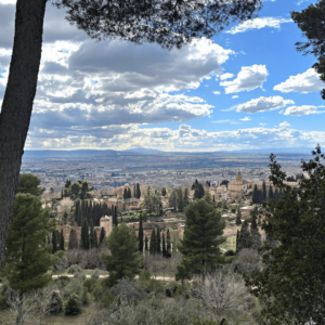 Vandretur i Granada - Dehesa del Generalife - SidderUnderEnPalme
