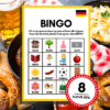 8 sjove spil til ferien i Tyskland - Lou Noire - Bingoplade print