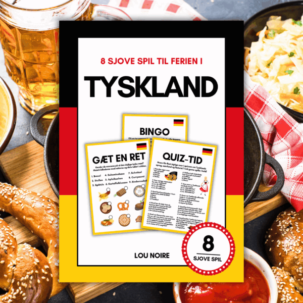 8 sjove spil til ferien i Tyskland - Lou Noire - Cover