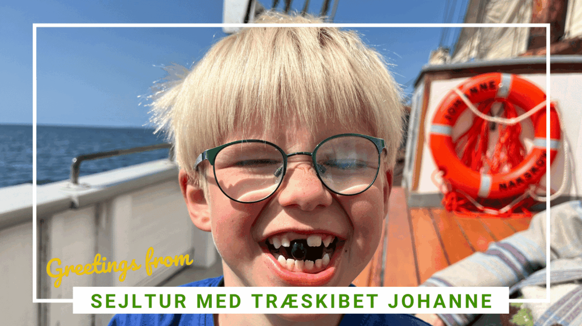 SidderUnderEnPalme - Sejl med træskib - en familieferie for børn og voksne