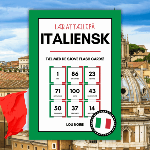 Lær at tælle på italiensk - Lou Noire - Cover