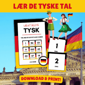 Lær at tælle på tysk