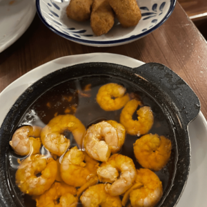 El Pimpi Malaga - SidderUnderEnPalme - Gambas
