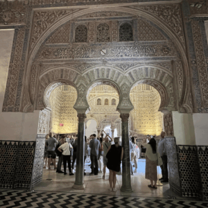 Mosaikker og mauriske buer - Real Alcazar de Sevilla - SidderUnderEnPalme