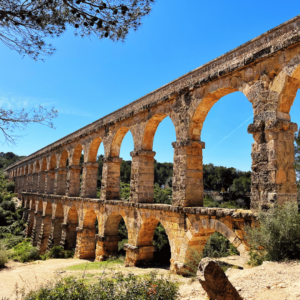 Akvædukten Les Ferreres eller Pont del Diable i Tarragona - SidderUnderEnPalme