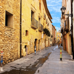 Pilon's Street i Tarragona - SidderUnderEnPalme