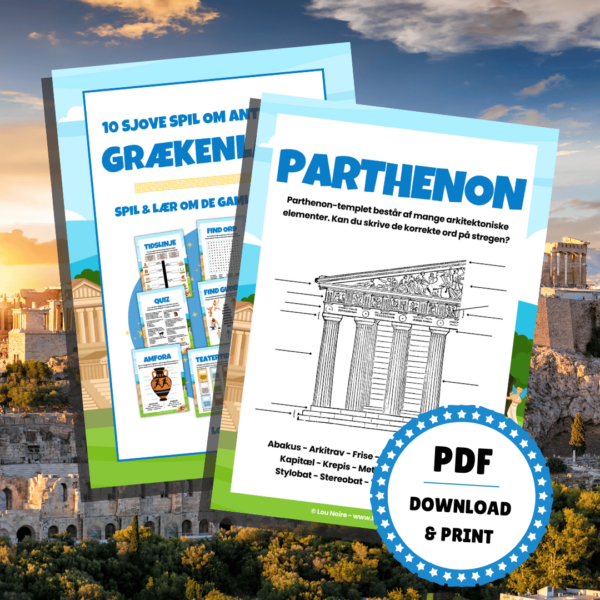 10 sjove spil om antikkens Grækenland - Lou Noire - Parthenon 10 sjove spil om antikkens Grækenland - Lou Noire - Parthenon