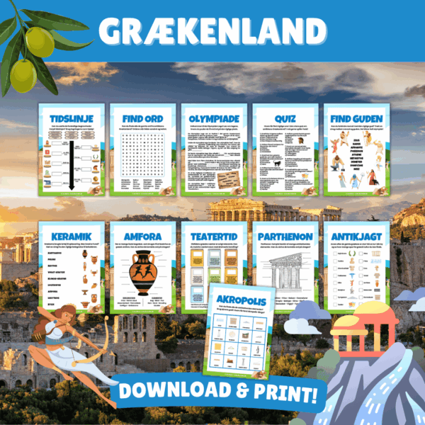 10 sjove spil om antikkens Grækenland - Lou Noire - Print selv 10 sjove spil om antikkens Grækenland - Lou Noire - Print selv