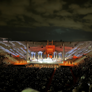 Opera i Verona - Aida - SidderUnderEnPalme