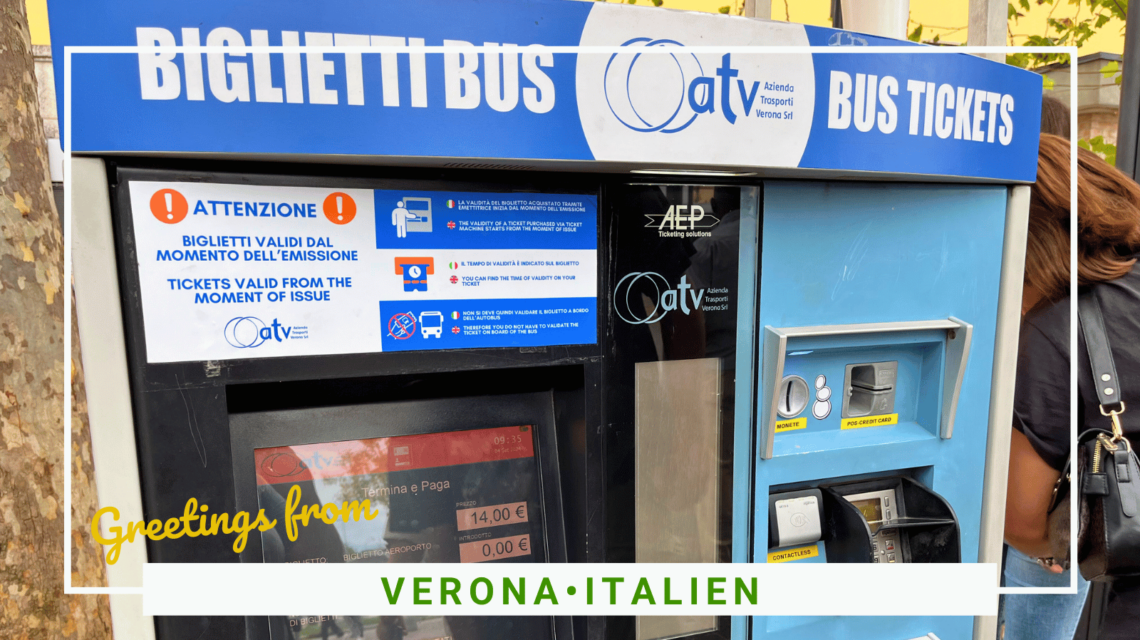 Offentlig transport i Verona - kom rundt med bus - SidderUnderEnPalme