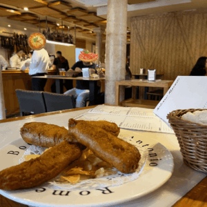 Bacalao på Bodeguita Reyes Antonio Romero, Sevilla - SidderUnderEnPalme