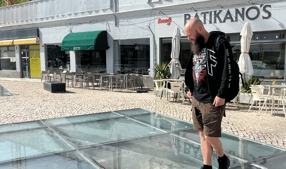 Romerruiner i Cacilhas, Lissabon - SidderUnderEnPalme