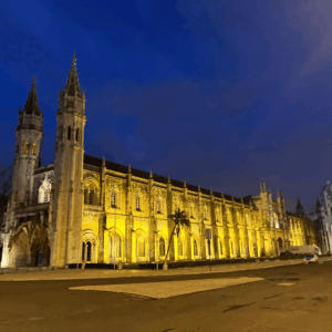 SidderUnderEnPalme - Jeronimus-klostret i Belem