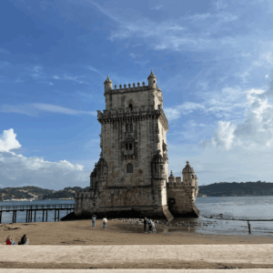 SidderUnderEnPalme - Torre de Belem