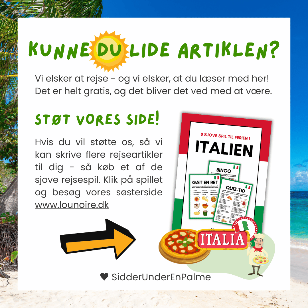 Støt vores side - SidderUnderEnPalme