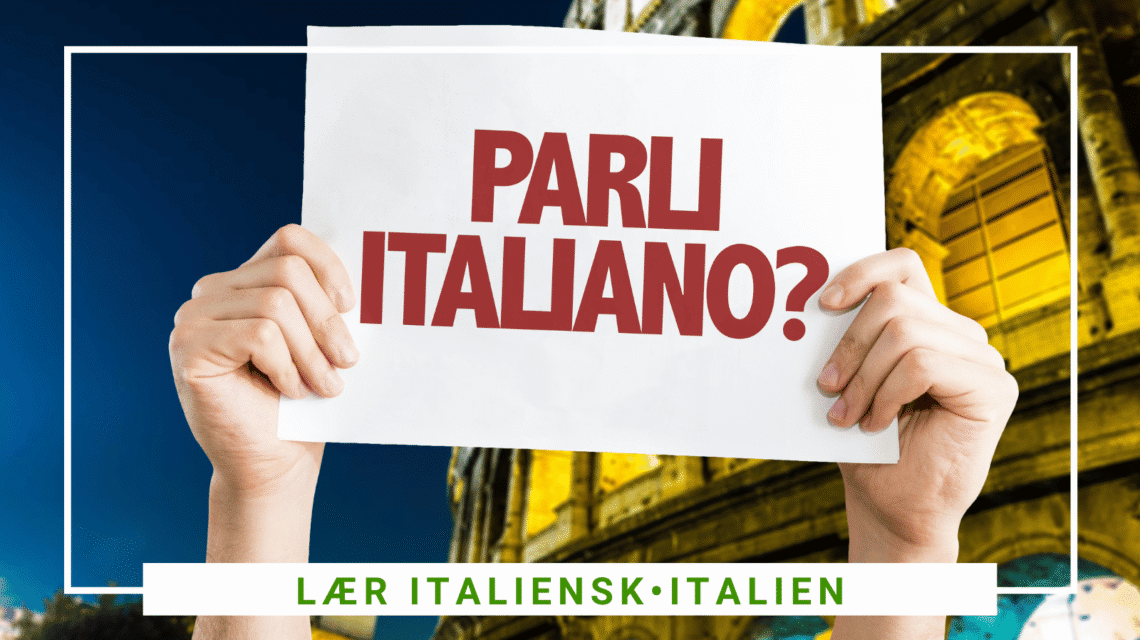 Ferie i Italien - lær de vigtigste ord på italiensk - SidderUnderEnPalme