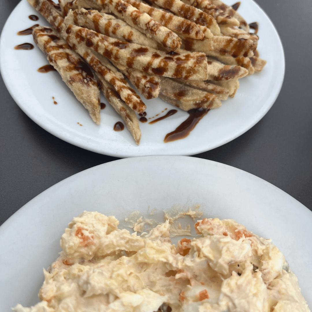 Berenjenas og ensaladilla rusa i Córdoba - SidderUnderEnPalme Berenjenas og ensaladilla rusa i Córdoba - SidderUnderEnPalme
