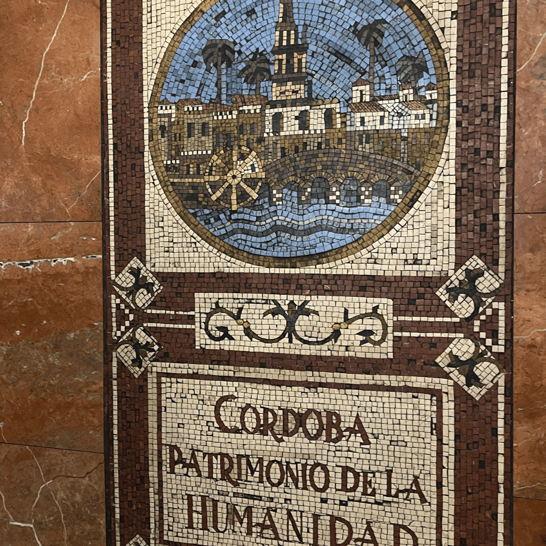 Mosaik i Córdoba - SidderUnderEnPalme Mosaik i Córdoba - SidderUnderEnPalme