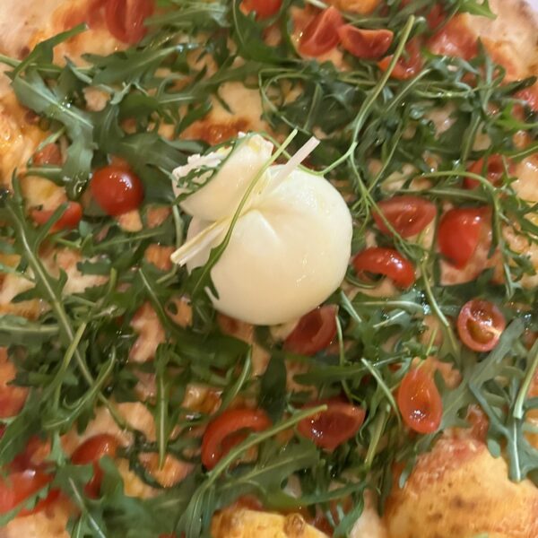 Pizza på Amantia Pizza på Amantia