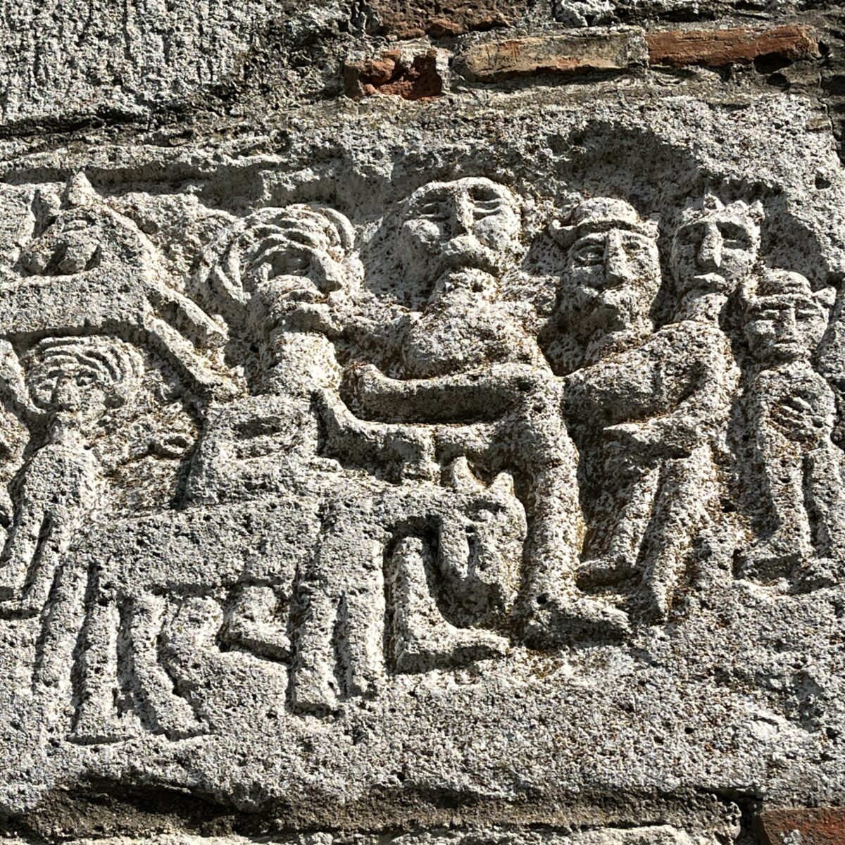 Relief på St. Mary i Apollonia Relief på St. Mary i Apollonia