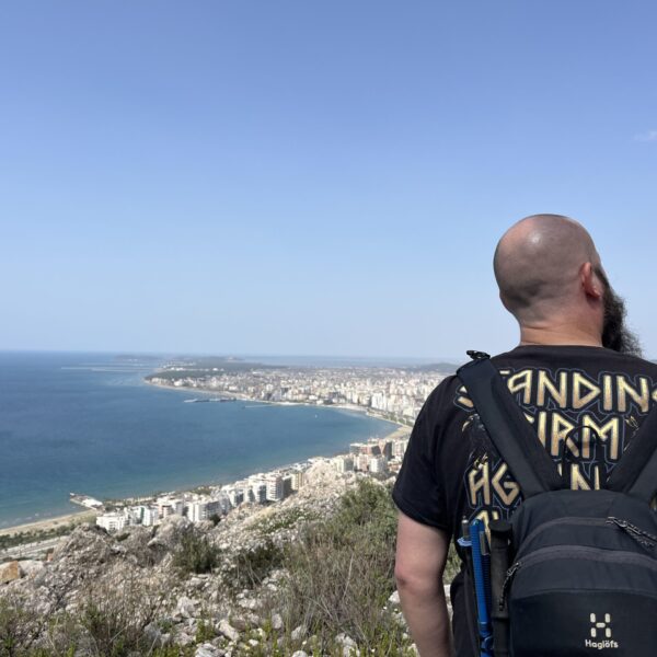 Udsigt ud over Vlorë Udsigt ud over Vlorë