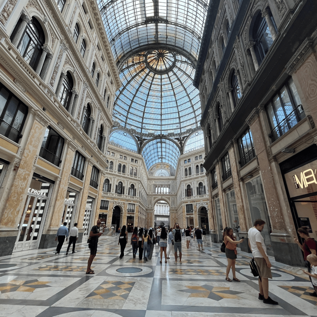 Galleria Umberto I - Napoli - SidderUnderEnPalme