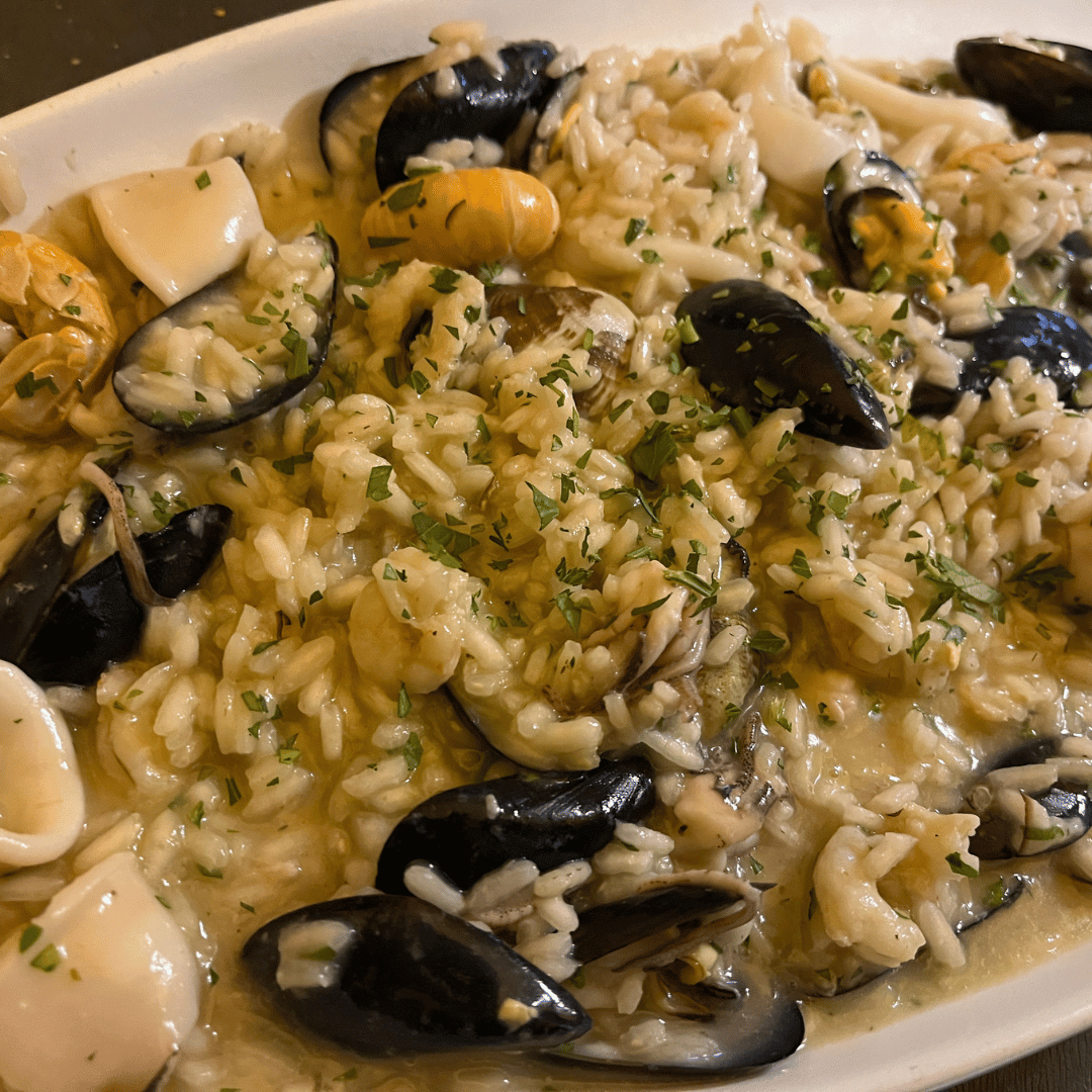 Risotto på TAGii i Taranto - SidderUnderEnPalme Risotto på TAGii i Taranto - SidderUnderEnPalme