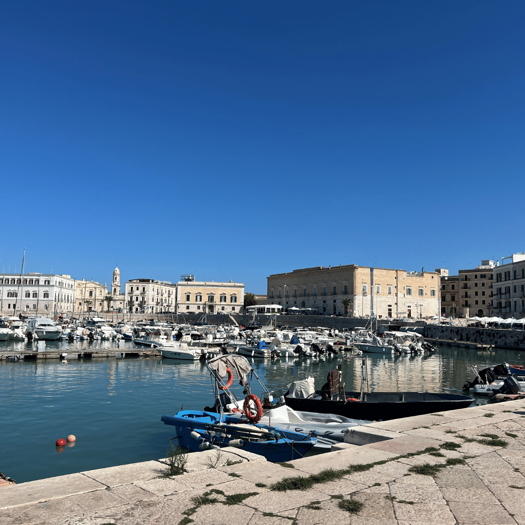 SidderUnderEnPalme - Barletta, Italien - Havnen i Trani SidderUnderEnPalme - Barletta, Italien - Havnen i Trani
