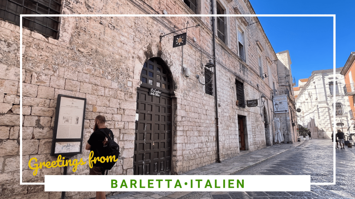 SidderUnderEnPalme - Barletta i Italien - romersk historie, vandreture og latterligt god mad