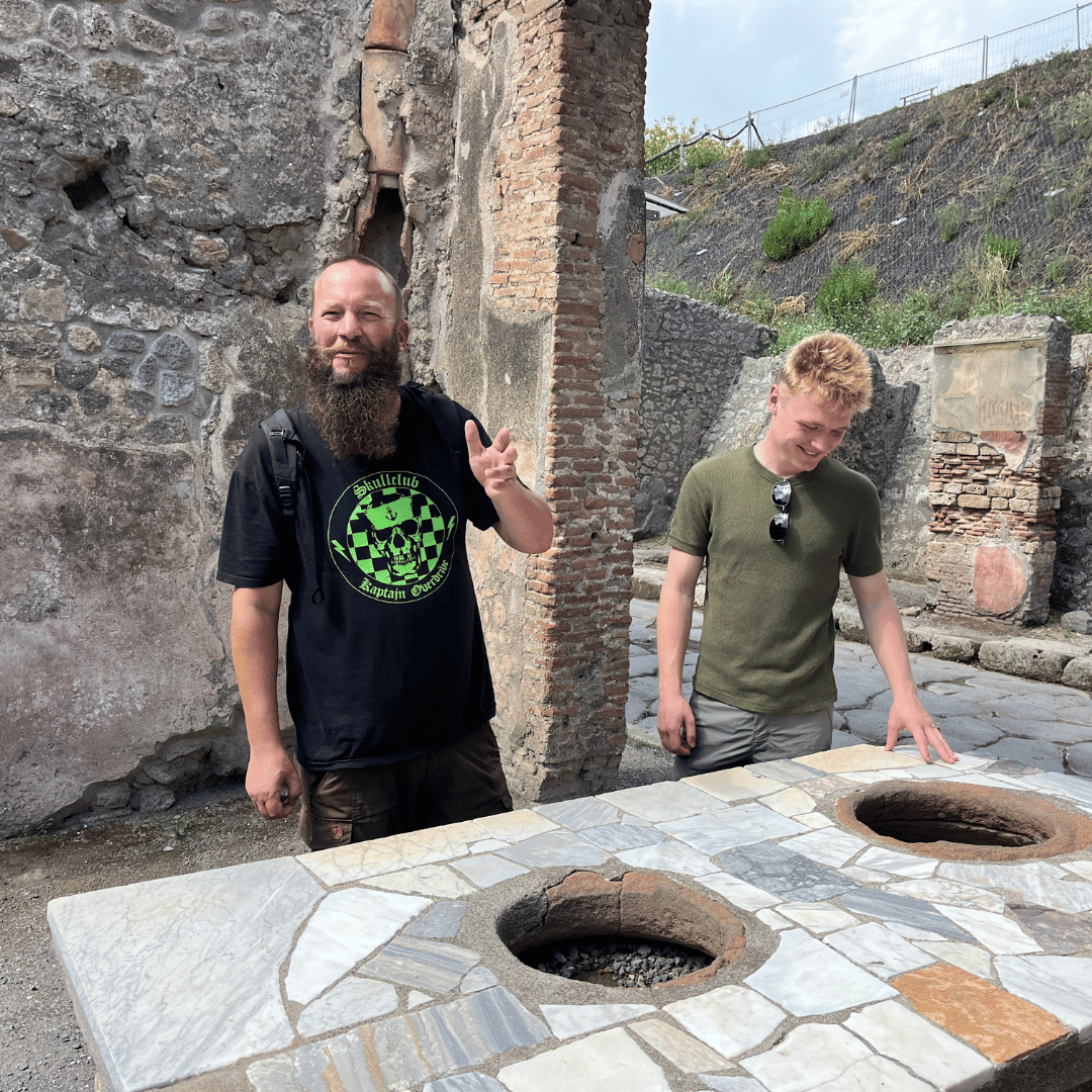Thermopolium i Pompei - Napoli - SidderUnderEnPalme